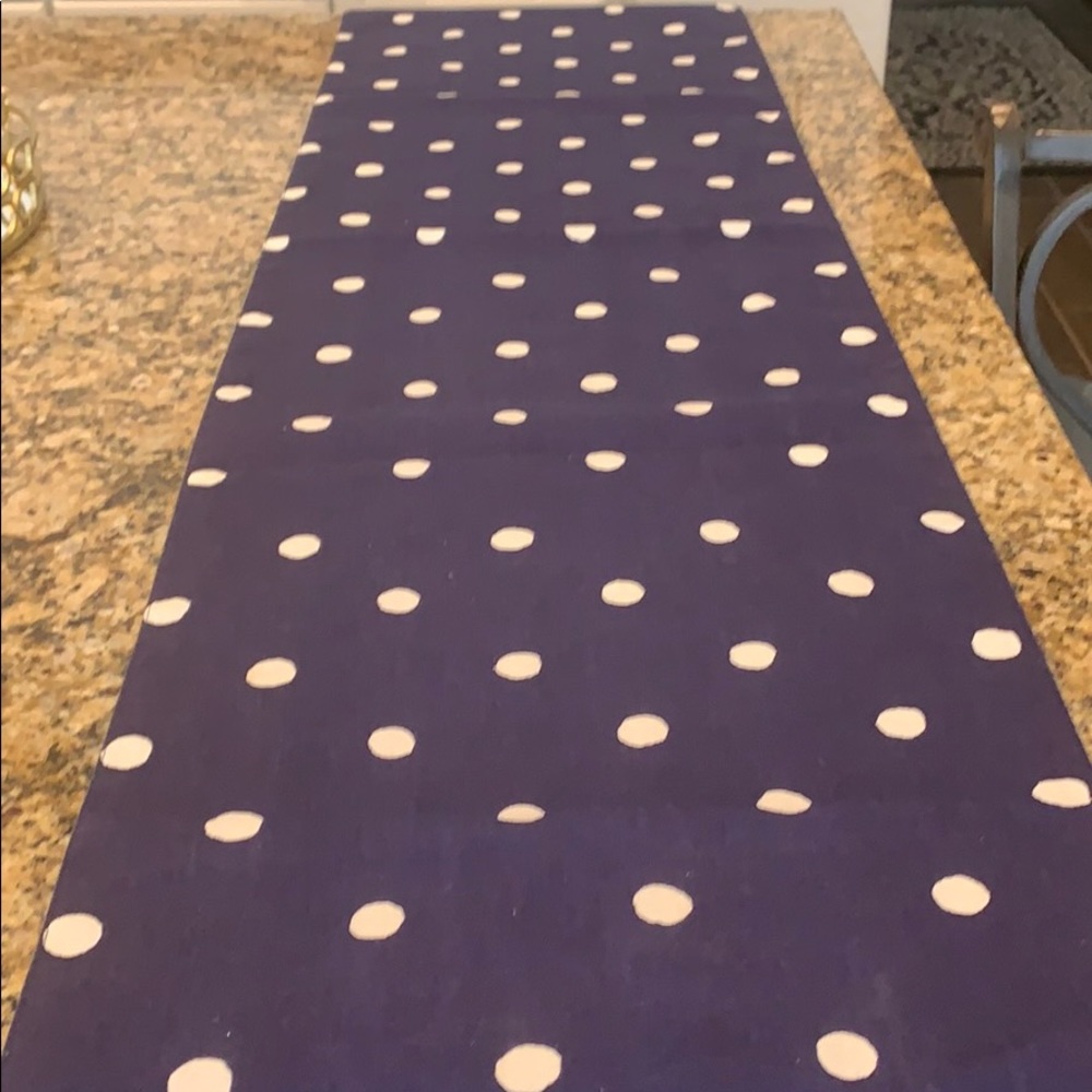 Kate Spade ♠️ navy table runner